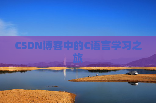 CSDN博客中的C语言学习之旅